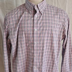 Lucky Brand Men's Button Down Sz XL Slim Fit